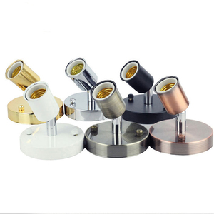 Small Home Decor Table Lamp with <strong>Black</strong> White Silver Bronze Fixtures Lamps Holder Screw Bulb Lamp Base <strong>Fitting</strong> <strong>Light</strong> <strong>Fitting</strong> - Product Image 6