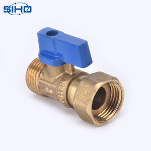 Robinet à bille en laiton <span class=keywords><strong>Siho</strong></span>, type droit, pression moyenne pour l'eau, raccord fileté 1/4 4, commande manuelle -20 100 OEM - Product Image 4