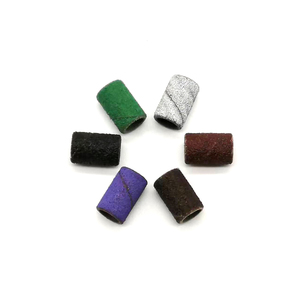 Black Sanding Bands for Nail <b>Drill</b> <b>Bits</b> Grit C M F Manicure Pedicure Gel Removal Electric File Accessories - Product Image 1