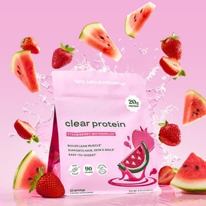 Bebida de Proteína de Suero de Leche y Colágeno Transparente de Marca Privada, 20 g de Proteína, <span class=keywords><strong>0</strong></span> Azúcar, Bebida de Proteína Ligera con Sabor Afrutado para Mujeres - Product Image 3