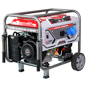 เครื่องกำเนิดไฟฟ้าเบนซิน KeaA 5000W 220V เฟสเดียว แบบพกพา พร้อมล้อและมือจับ - Product Image 5