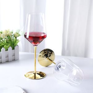 Copa de vino de boda transparente, sin plomo, soplado duro, personalizado de fábrica, <span class=keywords><strong>para</strong></span> fiesta - Product Image 3