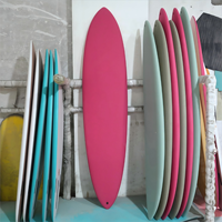 Planches de surf en mousse EVA à dessus souple et à fond dur OEM de haute qualité en fibre de verre EPS étanche pour surfer dans les eaux océaniques