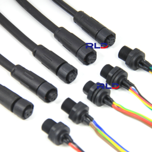 M12 M15 M16 2 3 4 5 6 7 8 pin IP68 không thấm nước cáp điện nối vít khóa AC <span class=keywords><strong>DC</strong></span> kết nối - Product Image 6