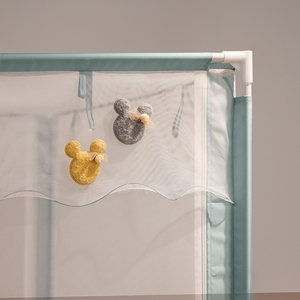 Moustiquaire de forme carrée réglable écologique pour lit de bébé, pour un sommeil confortable et sûr pour bébé - Product Image 4