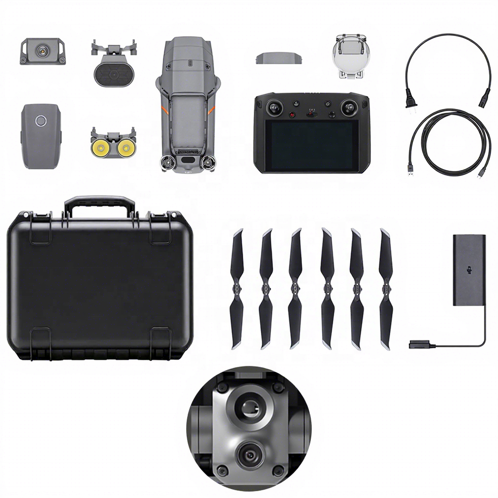 DJI Mavic 2 Enterprise Advanced 0428 Firmware Version Thermal Dual Camera VS Matrice 30 Matrice 30T Matrice 300 RTK in Stock
