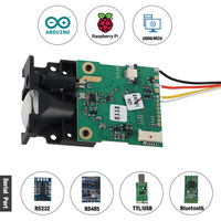 Capteur de distance laser LDJ Capteur de distance longue portée de 200m avec port de communication Bluetooth Module de mesure laser