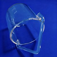 Le fabricant personnalise directement les béchers en quartz. La personnalisation peut être réalisée sur base de dessins ou d'échantillons.