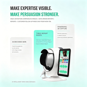 Analizzatore 3D 2 IN 1 per Viso, Capelli e Pelle con 30 Dimensioni di Rilevamento, Tester Cutaneo per Distributori di Bellezza Globali - Product Image 6