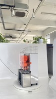 Commerciële professionele automatische motor aangedreven sinaasappelpers met hoge productiviteit, industriële sapcentrifuge, 20 sinaasappels/min