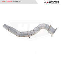 Pour Jaguar XF XF, Downpipe en acier inoxydable isolé, haute qualité et performance de dissipation thermique améliorée