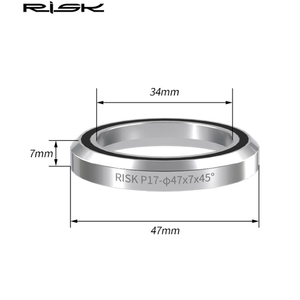 41/41 di rischio RA150. 8/47/49/51/52mm parti di testa per bicicletta MTB pieghevole bici da strada cuscinetti - Product Image 4
