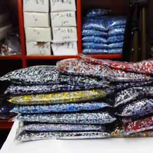 Vendita all'ingrosso Yantuo strass in vetro SS6-SS30 Flatback Hot Fix cristallo fucsia ab sfuso per ferro su cristallo - Product Image 3