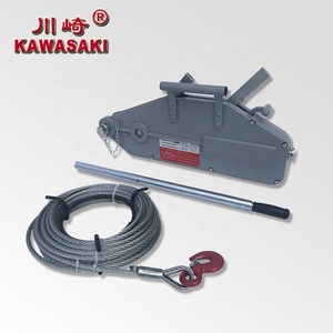 מנוף הרמה ידני עם אישור CE GS 1.6 טון 3.2 טון מוצר חם 2019 מסופק עם 20 הילוכים כננת חבל פלדה ידית KAWASAKI - Product Image 2