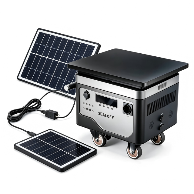 220V Portable Outdoor Power Station 2000W Solar LiFePO4 Battery 2560Wh Energy Storage Power Supply 220v