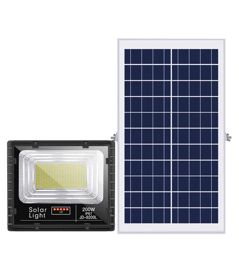 Newsky Power 25w 40w 60w 100w 200w 300w IP67 Waterproof Garden Solar Powered Outdoor JD-8825L LED Solar Flood Light