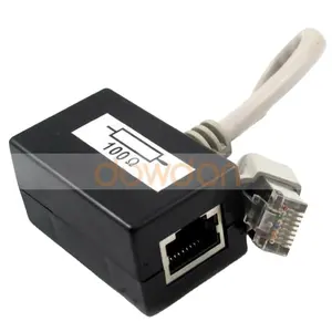 3um Позолоченные 8Pin Ethernet M/F RJ45 муфта