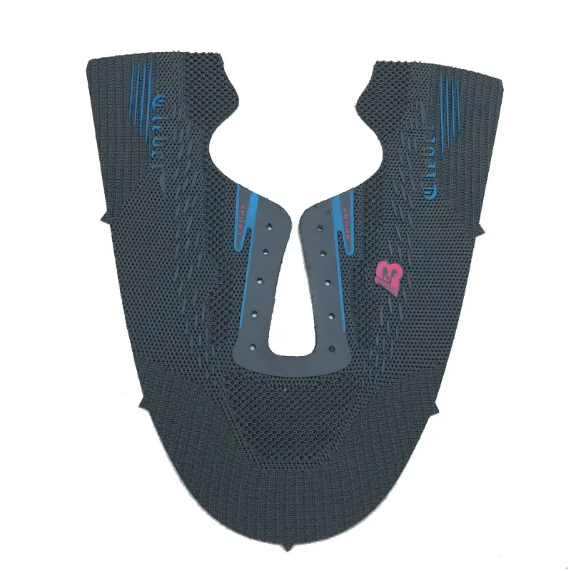 Удобные беговые кроссовки с 3d принтом, силиконовые, вязаные, эластичные, с полуфинишной отделкой