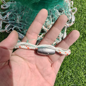 하이 퀄리티 아메리칸 스타일 낚시 그물 프리스비 핸드 캐스트 그물 작은 메쉬 그리기 그물 던지기 그물 4-12 피트 당겨 라인 나일론 - Product Image 5