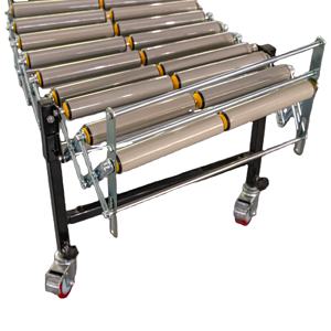 Konveyör makinesi özelleştirilmiş teleskopik akordeon konveyörler geri çekilebilir sistemi genişletilebilir esnek yerçekimi PVC makaralı konveyör - Product Image 4