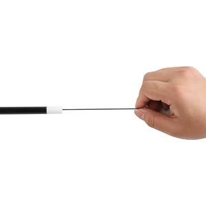 Sihirli değnek, kendini yükselten değnek, siyah mini, komik küçük sihirli değnek, yakın sihirli hileler oyuncaklar değnek - Product Image 5