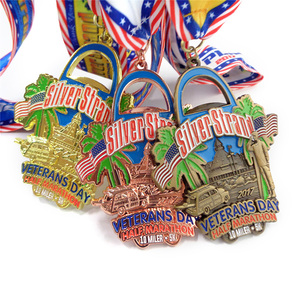 Fabrica Golden Bodybuilding Baloncesto Deportes Trofeos de metal personalizados, Medallas Placas Fútbol Trofeo Medallas de premio - Product Image 2