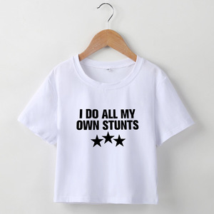 HANO Vintage vêtements Y2k esthétique Kawaii lettre impression Bady t-shirts été e-girls Slim Crop hauts 2000s Streetwear <span class=keywords><strong>Goth</strong></span> - Product Image 5