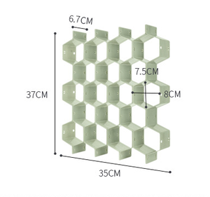 A590 casa Oficina maquillaje ropa de almacenamiento de cajón de plástico organizador - Product Image 4