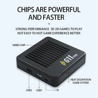 Consola de Juegos Retro Portátil G11Pro 4K HD, Sistema Dual, TV Box, WiFi, Reproductor de Juegos Arcade de Código Abierto