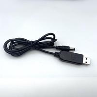 Cable USB de Alimentación con Aumento de Voltaje de 5V a 9V/12V y de 12V a 5V, con Conector DC de 5.5 x 2.1mm para Audio, Routers Inalámbricos y Altavoces