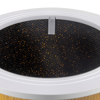 Filtre à cartouche de rechange pour purificateur d'air rond LEVOIT Core 600S & Core 600S-P, HEPA H12 H13, charbon actif