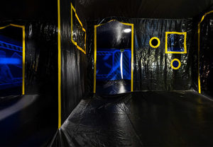 Liên minh nóng bán <span class=keywords><strong>Inflatable</strong></span> <span class=keywords><strong>Laser</strong></span> <span class=keywords><strong>tag</strong></span> Mê Cung Quest trò chơi thương mại PVC <span class=keywords><strong>Laser</strong></span> <span class=keywords><strong>tag</strong></span> khu vực cho trẻ em - Product Image 3