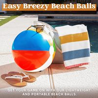 Ballons de plage gonflables en PVC personnalisés avec logo arc-en-ciel, jouets aquatiques d'été pour enfants et adultes, décorations de fête Luau, cadeaux, vêtements de plage