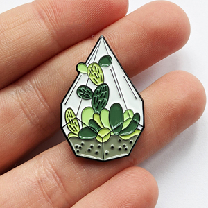 Muestra gratis alfileres <span class=keywords><strong>de</strong></span> esmalte duro personalizados encantos Etiqueta <span class=keywords><strong>de</strong></span> Metal amante regalo planta <span class=keywords><strong>señora</strong></span> broches insignia Pin <span class=keywords><strong>de</strong></span> esmalte suave - Product Image 6