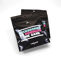 Pochette à fond plat refermable personnalisée écologique noire avec impression numérique pour emballage de vêtements – Sachet stand-up