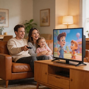 Meuble mural encastré pour téléviseur laser avec console multimédia flottante intégrée pour home cinéma - Product Image 4