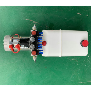Unidad de Potencia Hidráulica de Doble Control DC Revitalization, Estación de Bombeo Eléctrica de 12V/24V con Tanque y Control Remoto para Uso Industrial - Product Image 3