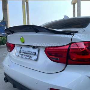 Alerón Trasero Tipo Cola de Pato para BMW Serie 1 F52 2016-2023, Accesorios Exteriores de Fibra de Carbono Negra - Product Image 2