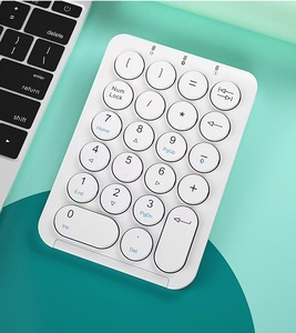 Gunting bahasa Inggris operasi Mini angka Keyboard nirkabel BT Keyboard Keuangan Nomor Pad untuk <span class=keywords><strong>Laptop</strong></span> Tablet - Product Image 2