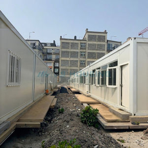 Contenedor personalizado de fábrica hogar a prueba de huracanes contenedor inteligente prefabricado unidad de vivienda para la venta casa contenedor habitable - Product Image 1