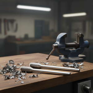 Ttake Ab8200 Fraise rotative à tête sphérique 16 mm D1 25 mm L1 6 mm D2 70 mm L2 Z3 pour perçage de métaux - Product Image 3