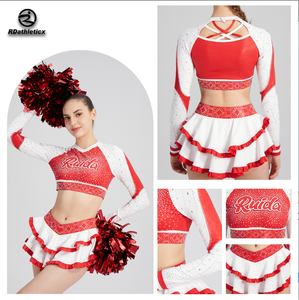 بيع بالجملة اسكواش الفتيات أداء زي المدرسة يهتف زي رائد - Product Image 5