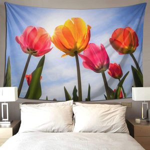 Logo personnalisé impression 3d coloré astronaute décorations murales polyester suspendus chiffons tapisserie - Product Image 3