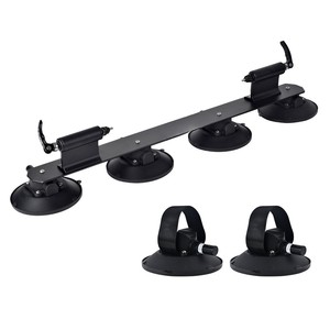 <span class=keywords><strong>Portabici</strong></span> da Tetto per Auto Regolabile in Lega con Logo Personalizzato per 3 Biciclette con Ventose - Product Image 2