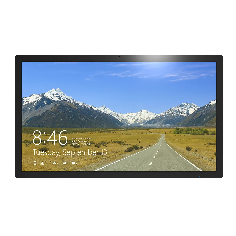 Bestview Wall Mount USB Touch Capacitive Touch Monitor 43 Inch 1920x1080 TFT LCD Touch Screen Monitor 4K payment kiosk monitor