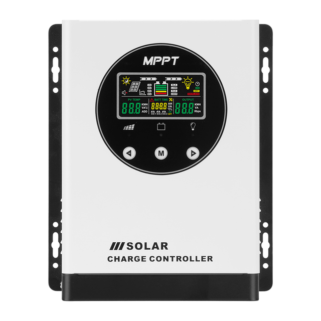 Smart MPPT Solar Charge Controller 30A-120A LCD Display 12V/24V/48V PV 200V MAX RS485 Port Real MPPT  Not PWM Controller
