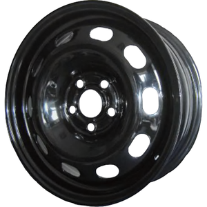 Custom Shiny Black 16 Zoll Stahl legierung Passagier fahrzeug Rad TÜV/DOT/<span class=keywords><strong>ISO50001</strong></span> Zertifizierter Winter Schnee Ersatz/Reparatur Neu - Product Image 1
