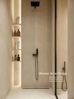 Meuble-lavabo flottant contemporain en travertin sur mesure avec comptoir en pierre de travertin et vasque, armoire en bois