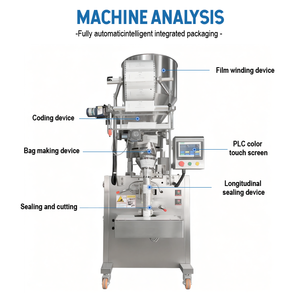 Máquina Empacadora de Palomitas de Maíz Automática para Bolsas de Snacks, Máquina de Empaquetado de Frutos Secos con Sellado de Nitrógeno - Product Image 4