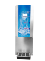 Nouvelle arrivée 2025 Distributeur de glace commercial Machine à glace automatique intelligente de comptoir pour hôtel, restaurant et bar à café Forme de cube